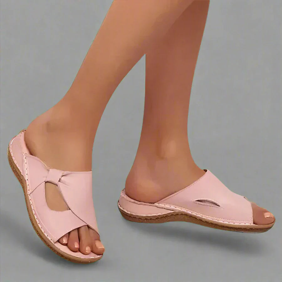 Clémence | Sandales en cuir végétalien confortables et élégantes