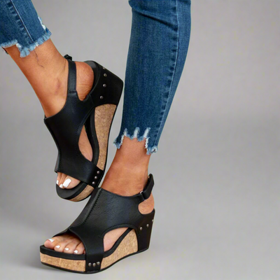 Capucine | Sandales Orthopédiques Confortables en Cuir Vegan