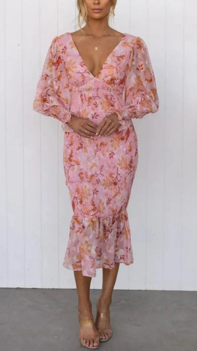 Miley™ | Robe à Imprimé Floral