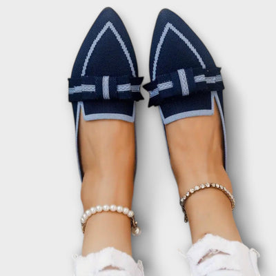 Camille | Ballerines à nœud chic et confort inégalé