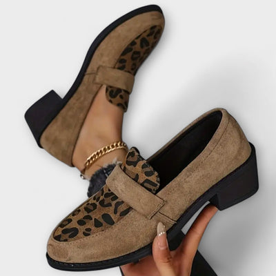 Karla | Chaussures Chic en Imprimé Léopard