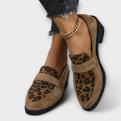 Karla | Chaussures Chic en Imprimé Léopard