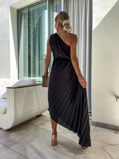 Lizbeth™ | Robe à Épaule Fleurie
