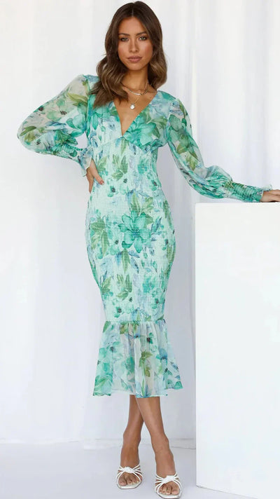 Miley™ | Robe à Imprimé Floral